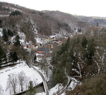 Joggingtour durchs lschnitz-Tal, Weimain-Tal und Fichtelgebirge