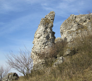 Joggingtour von Forchheim aufs Walberla und zurck