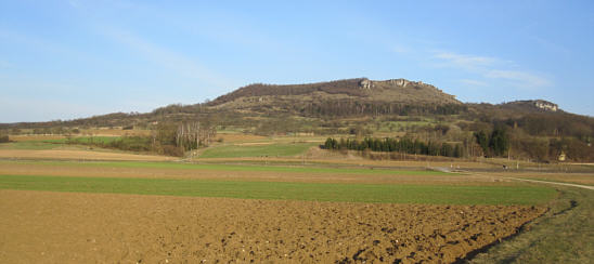 Joggingtour von Forchheim aufs Walberla und zurck