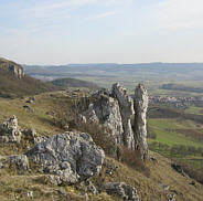 Joggingtour von Forchheim aufs Walberla und zurck