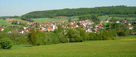 Frankenweg von  Sindlbach nach Deining