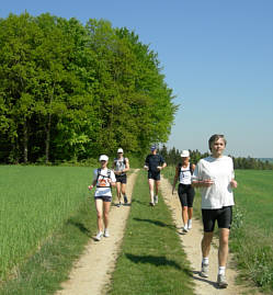 Frankenweg von  Sindlbach nach Deining