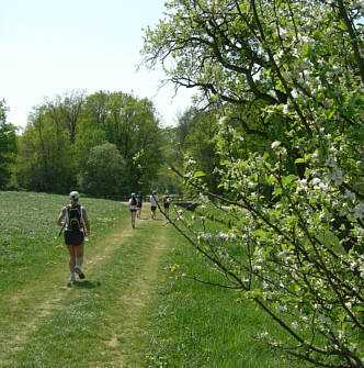 Frankenweg von  Sindlbach nach Deining