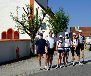 Frankenweg von  Sindlbach nach Deining