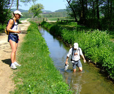 Frankenweg von  Sindlbach nach Deining