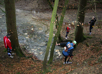 Frankenweg von  Egloffstein nach Lillinghof