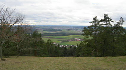 Frankenweg von  Egloffstein nach Lillinghof