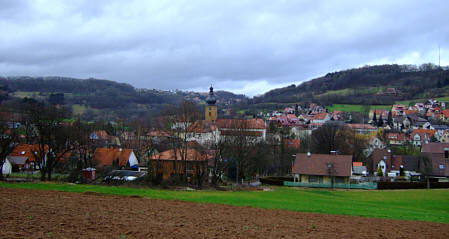 Frankenweg von  Egloffstein nach Lillinghof