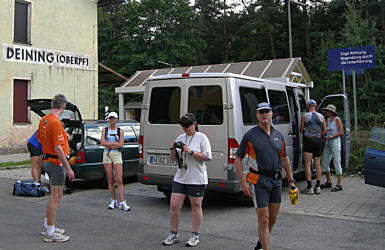 20 km am Frankenweg von Deining Bahnhof nach Berching