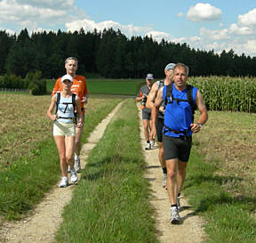 20 km am Frankenweg von Deining Bahnhof nach Berching