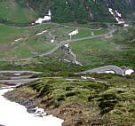 Joggingtour zum Nufenenpass hoch