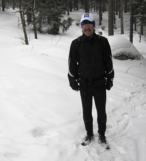 Joggingtour rund um den Ochsenkopf im Fichtelgebirge