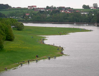 Joggingtour um Eixendorfersee bei Seebarn