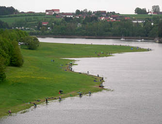 Joggingtour um Eixendorfersee bei Seebarn