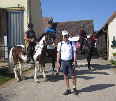 Viertageslauf und -ritt 2010 durch das westliche Mittelfranken