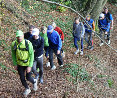 Joggingtour in der Frnkischen Schweiz