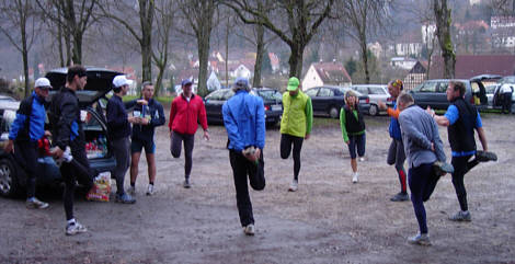 Joggingtour in der Frnkischen Schweiz