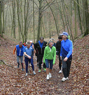 Joggingtour in der Frnkischen Schweiz