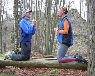 Joggingtour in der Frnkischen Schweiz