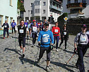Die Nordic Walker beim Dreiburgenland-Marathon