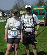 Beim Dreiburgenland Marathon