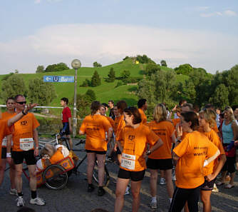 Vom B2RUN - Firmenlauf- München 2005