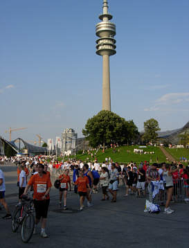 Vom B2RUN - Firmenlauf- München 2005