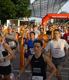 Vom B2RUN - Firmenlauf- Mnchen 2005