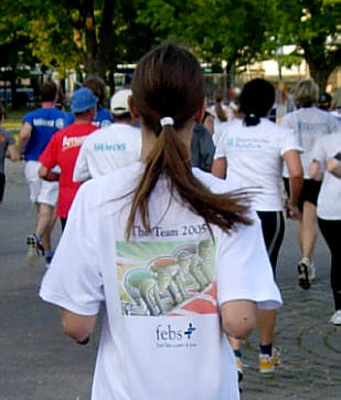 Vom B2RUN - Firmenlauf- München 2005