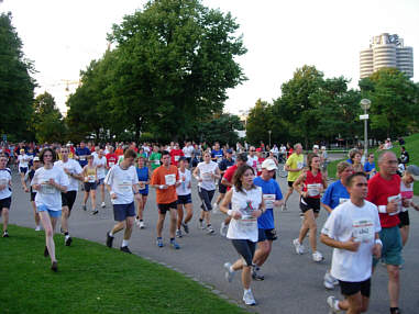 Vom B2RUN - Firmenlauf- München 2005