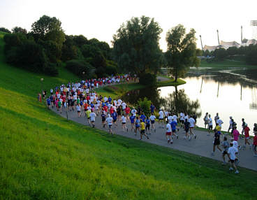 Vom B2RUN - Firmenlauf- München 2005