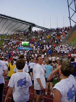 Vom B2RUN - Firmenlauf- Mnchen 2005