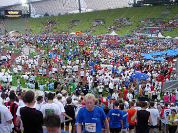 Vom B2RUN - Firmenlauf- Mnchen 2005