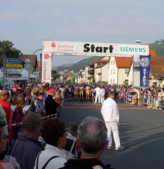 Vom Fränkische Schweiz Marathon 2005
