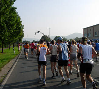 Vom Fränkische Schweiz Marathon 2005