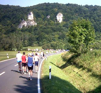 Vom Fränkische Schweiz Marathon 2005