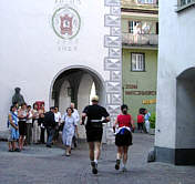 Beim Graubünden - Marathon 2005
