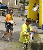 Beim Graubünden - Marathon 2005