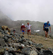 Beim Graubünden - Marathon 2005