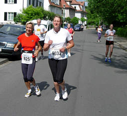 Vom Karolinger Halbmarathon 2005 in Forchheim