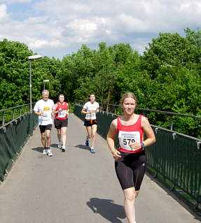 Vom Karolinger Halbmarathon 2005 in Forchheim