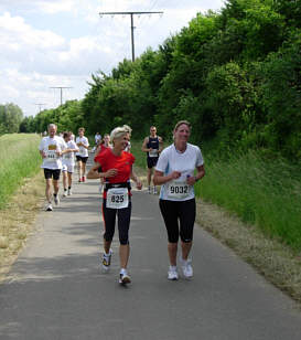 Vom Karolinger Halbmarathon 2005 in Forchheim