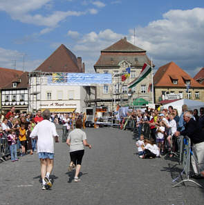 Vom Karolinger Halbmarathon 2005 in Forchheim