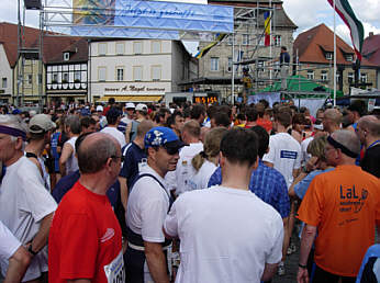 Vom Karolinger Halbmarathon 2005 in Forchheim