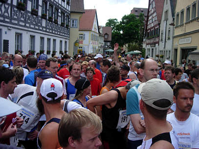 Vom Karolinger Halbmarathon 2005 in Forchheim