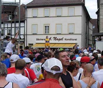 Vom Karolinger Halbmarathon 2005 in Forchheim