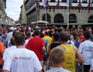 Vom Karolinger Halbmarathon 2005 in Forchheim