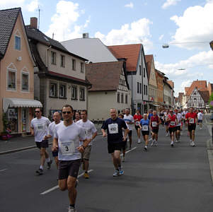 Vom Karolinger Halbmarathon 2005 in Forchheim