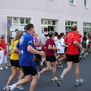 Vom Karolinger Halbmarathon 2005 in Forchheim