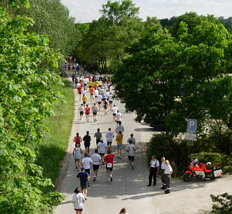 Vom Karolinger Halbmarathon 2005 in Forchheim